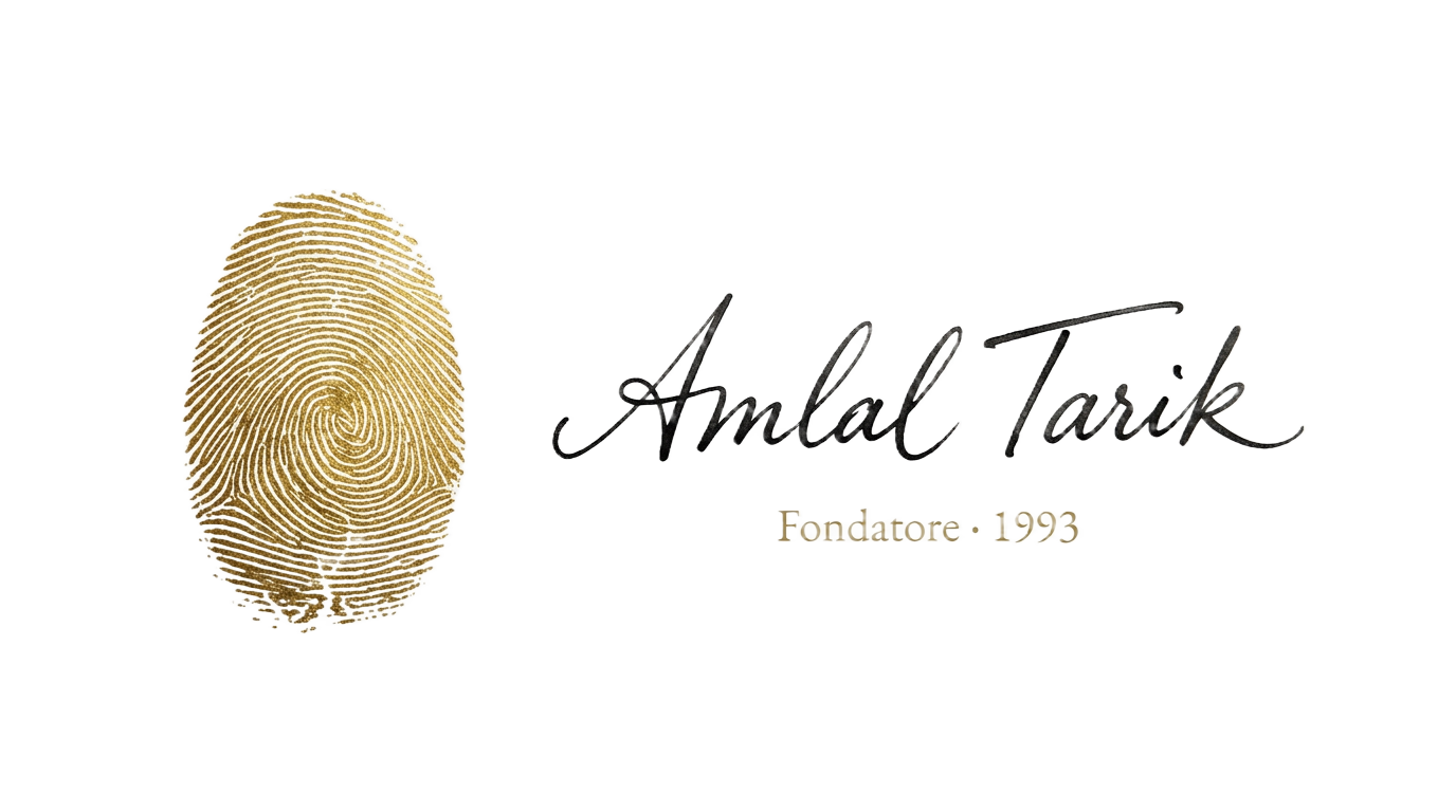 Golden fingerprint with Amlal Tarik signature