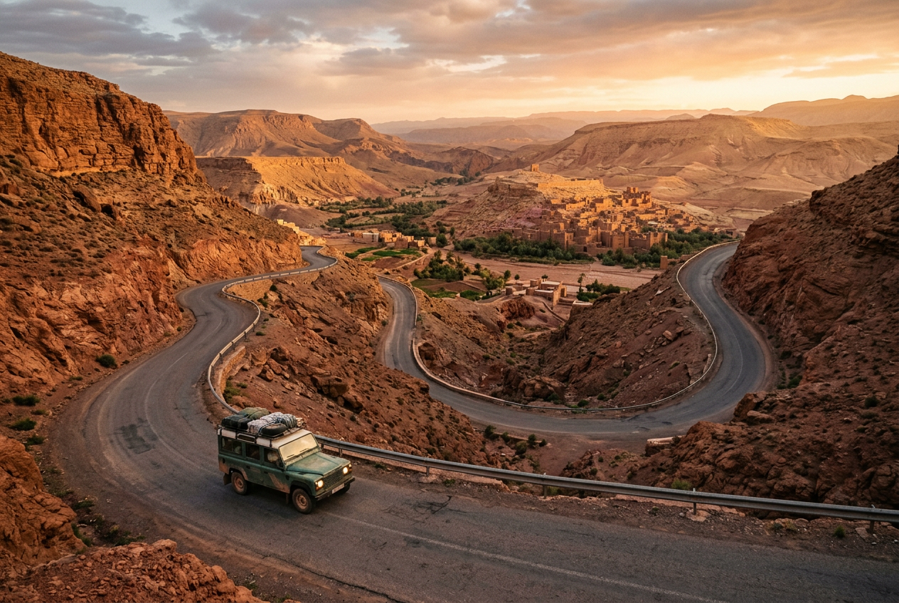 7-Day Morocco Itinerary — Marrakech, Sahara & Atlas Route
